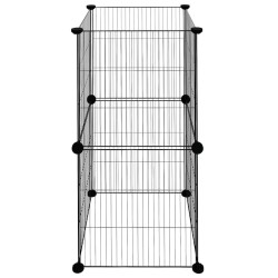 Clôture avec poteau Vert 1 x 100 m Acier et PVC 489632489632