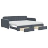 Ensemble de canapé de jardin avec coussin 5 pcs Noir polyrotin 489743489743