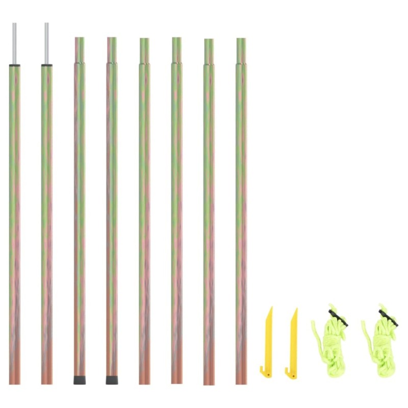 Poteau de clôture. Vert 100 x 1,6 m (treillis de 25 mm) 489850489850