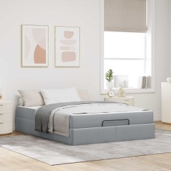 Salon de jardin avec coussins 7 pcs beige résine tressée 489936489936