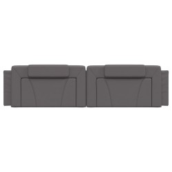 Cadre de lit Gris Sonoma 100 x 200 m Bois d'ingénierie 491136491136