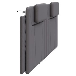 Cadre de lit Gris Sonoma 100 x 200 m Bois d'ingénierie 491136491136