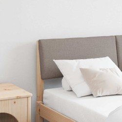 Cadre de lit Gris béton 90 x 190 cm Bois d'ingénierie 491207491207