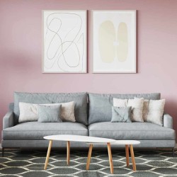 Salon de jardin avec coussins 8 pcs beige résine tressée 491820491820