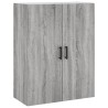Armoire de bain chêne sonoma 58x33x60 cm bois d'ingénierie 492146492146