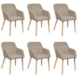 Ensembles de canapés avec coussin 7 pcs Naturel et Beige 492251492251