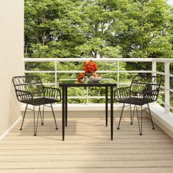 Salon de jardin avec coussins 8 pcs beige résine tressée 492270492270