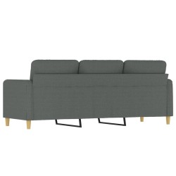 Ensemble de canapé de jardin avec coussin 9 pcs Noir polyrotin 492286492286