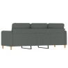 Ensemble de canapé de jardin avec coussin 9 pcs Noir polyrotin 492286492286