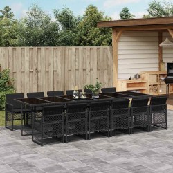 Salon de jardin avec coussins 8 pcs beige résine tressée 492320492320