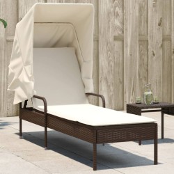 Salon de jardin avec coussins 8 pcs beige résine tressée 492502492502