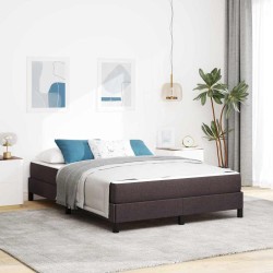 Cadre de lit d'angle avec matelas 2 pcs Crème Velours 492707492707