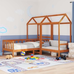 Cadre de lit Chêne fumé 180 x 200 cm Bois Ingénierie 492763492763