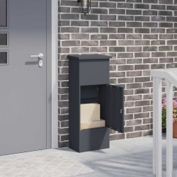 Ensemble de salle à manger pour jardin 5 pcs Noir polyrotin 493080493080