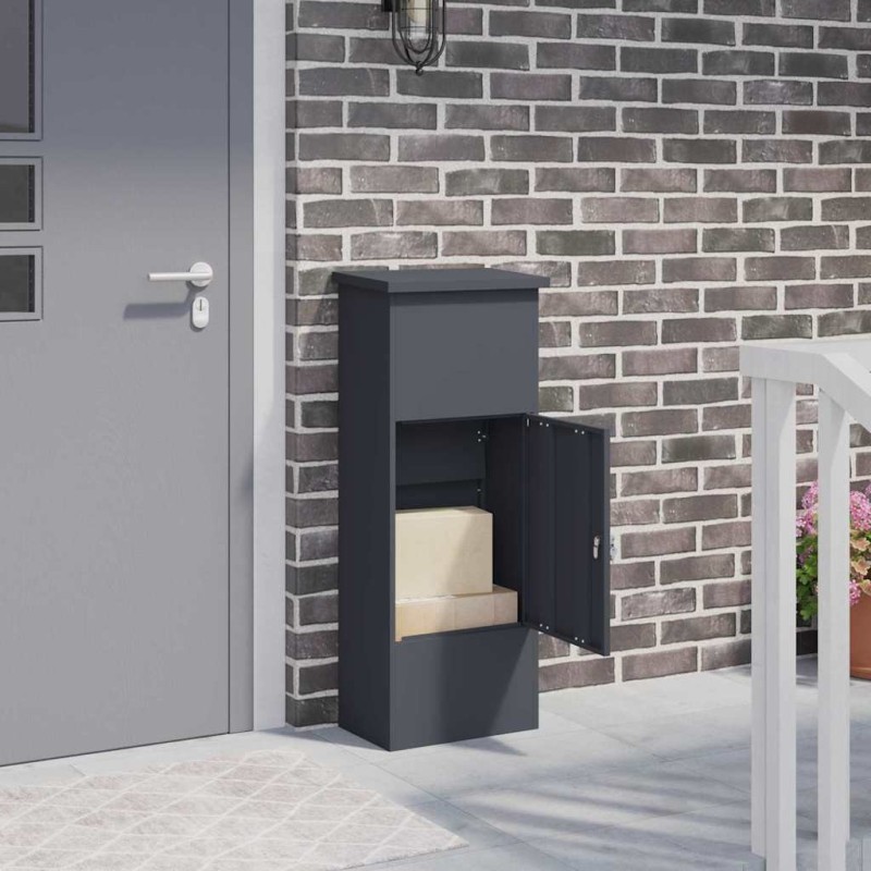 Ensemble de salle à manger pour jardin 5 pcs Noir polyrotin 493080493080