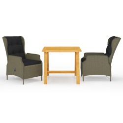 Ensembles de canapés 6 pcs Naturel Bois d'Acacia Massif 493196493196