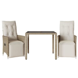 Ensemble de salle à manger pour jardin 9 pcs Marron polyrotin 493910493910