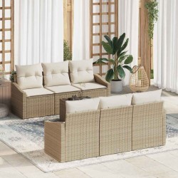 Ensemble de salle à manger pour jardin 9 pcs Gris clair 493918493918
