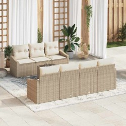 Ensemble de salle à manger pour jardin 9 pcs Gris clair 493931493931