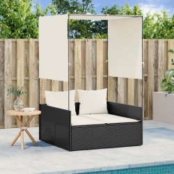 Ensemble de salle à manger pour jardin 9 pcs Gris clair 493944493944