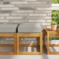 Ensemble de salle à manger pour jardin 7 pcs Gris polyrotin 494170494170