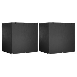 Ensemble de salle à manger pour jardin 5 pcs Noir polyrotin 494343494343