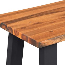 Ensemble de salle à manger pour jardin 5 pcs Noir 494490494490