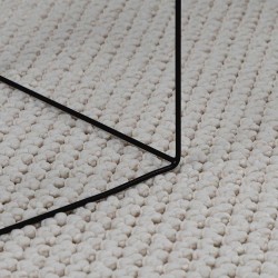 Ensemble de salle à manger pour jardin 7 pcs Beige polyrotin 494528494528