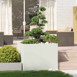 Ensemble de salle à manger pour jardin 7 pcs Beige polyrotin 494533494533