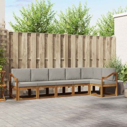 Ensemble de salle à manger pour jardin 5 pcs Marron et Noir 494674494674