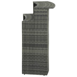 Salon de jardin avec coussins 8 pcs beige résine tressée 494863494863