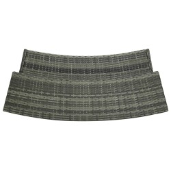 Salon de jardin avec coussins 8 pcs beige résine tressée 494863494863