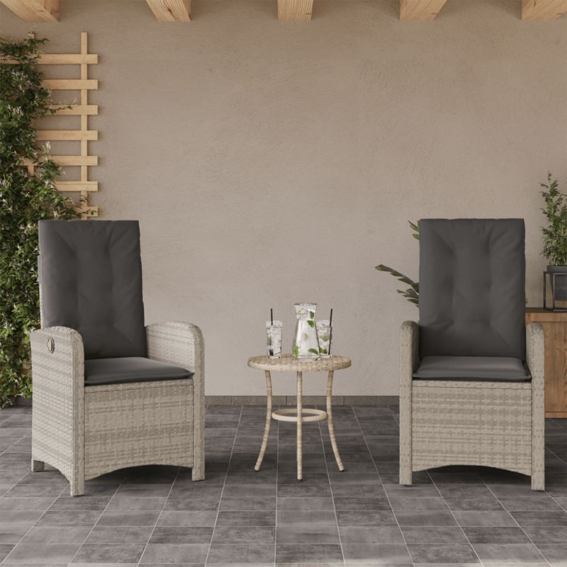  Salon de jardin 10 pcs avec coussins Résine tressée Marron 494874494874