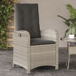  Salon de jardin 10 pcs avec coussins Résine tressée Marron 494874494874