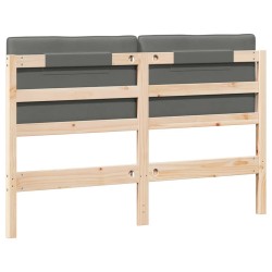 Ensemble de canapés d'extérieur 6 pcs Naturel et Noir 495140495140