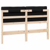 Armoire avec tiroir avec étagère SKI 9 pcs Brun Miel Pin massif 495145495145