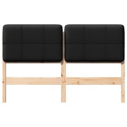 Ensemble de canapés d'extérieur 6 pcs Naturel et Noir 495148495148