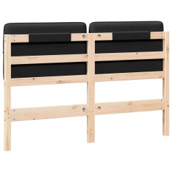 Ensemble de canapés d'extérieur 6 pcs Naturel et Noir 495148495148