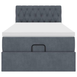 Ensemble de canapé de jardin 5 pcs Gris clair polyrotin 495163495163