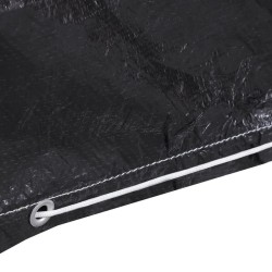 Salon de jardin avec coussins 13 pcs gris clair résine tressée 495206495206