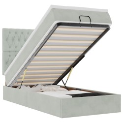 Ensemble de canapé de jardin 7 pcs Gris Poly rotin 495207495207