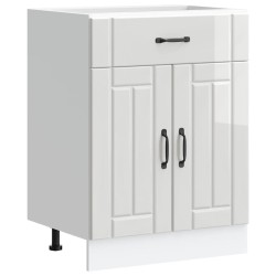 Salon de jardin 6 pcs avec coussins blanc bois de pin massif 495282495282