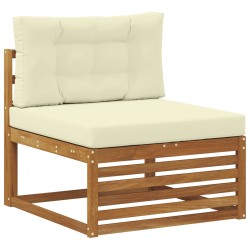 Ensemble de canapé de jardin 8 pcs Beige Poly rotin 495313495313