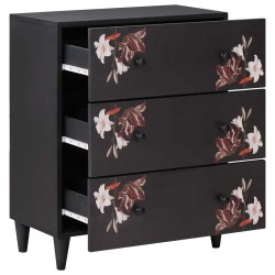 Salon de jardin 7 pcs avec coussins noir résine tressée 495326495326