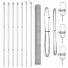 Ensemble à manger de jardin 7 pcs Bois de teck solide 495464495464