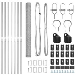Ensemble à manger de jardin 7 pcs Bois de teck solide 495464495464