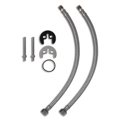 Salon de jardin 6 pcs avec coussins cire marron bois pin massif 495535495535