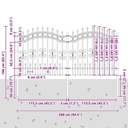 Salon de jardin avec coussins 13 pcs noir résine tressée 495570495570