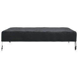Ensemble de canapé de jardin avec coussin 6 pcs Noir Poly rotin 495619495619