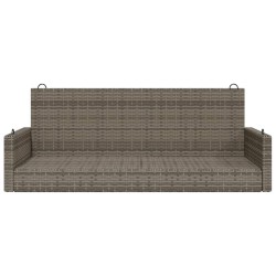 Ensemble de canapé de jardin avec coussin 9 pcs Beige polyrotin 495742495742